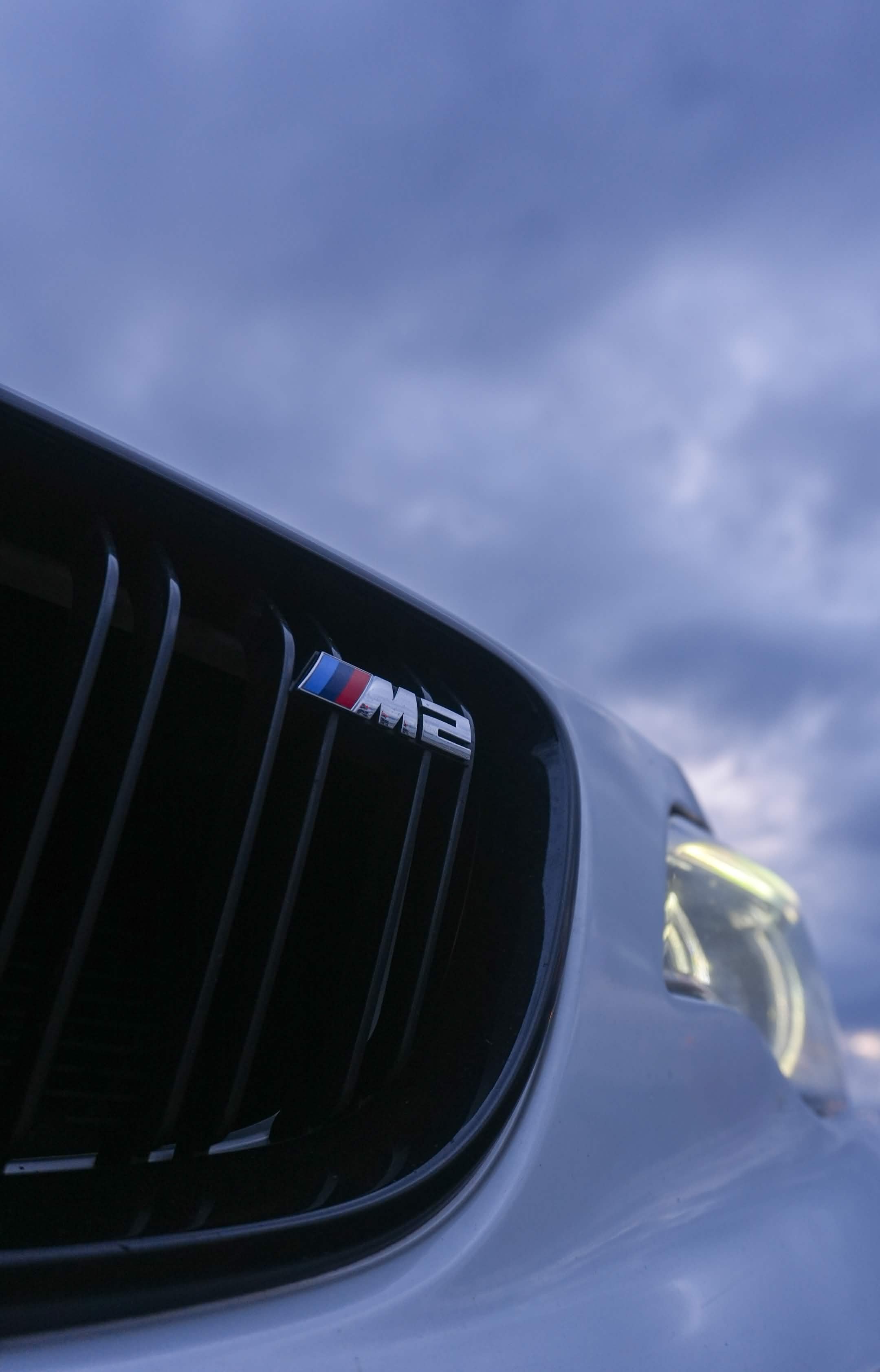BMW M2 — badge detail